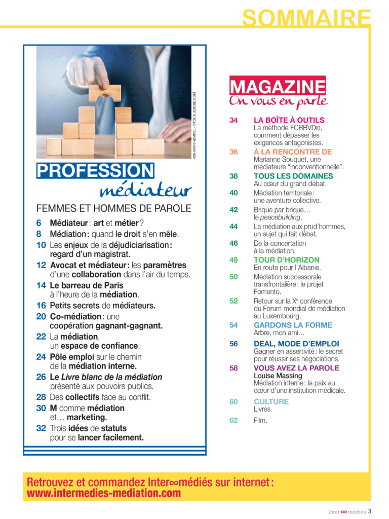 Inter-Médiés N°6 - Sommaire